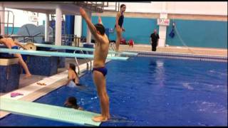 Leeds diving twist movie