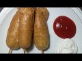 Chicken hotdog Recipe | How to make hotdog at Home|Corn Dog Recipe by unique Recipe#chicken #hotdog