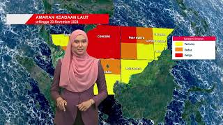 MET MALAYSIA - Laporan Cuaca 29 November 2024 (pagi)