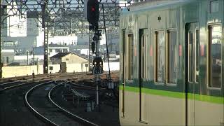 京阪電車＊＊＊１/１４　朝の９００５編成君