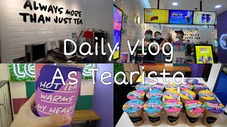 Barista vlog, The experience of being a tearista (Tealive)