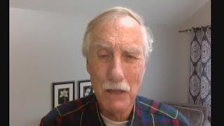 Maine Senator Angus King criticizes the Trump Administration and its handling off coronavirus, COVID