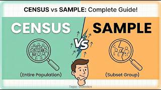 Census vs. Sample: The Ultimate Statistics Guide! 📊