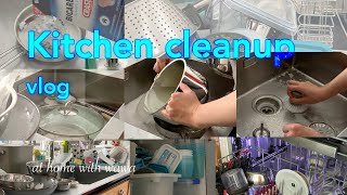 Relax and Chill on my Housework / Kitchen Cleanup Vlog 0