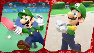 All 17 Events (Luigi gameplay) | Mario and Sonic at the Rio 2016 Olympic Games for Wii U ᴴᴰ