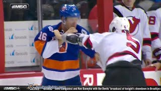 Adam Larsson vs Steve Bernier Dec 13, 2015