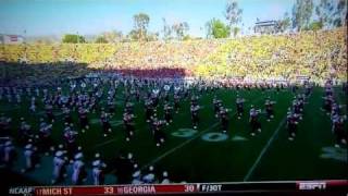 UW Madison Marching Band 2012 Rose Bowl Game Half-time Show