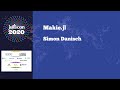 State of Makie.jl | Simon Danisch | JuliaCon 2020