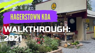 2021 Hagerstown / Antietam Battlefield, Maryland KOA Holiday WALKTHROUGH