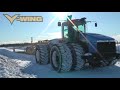 Snow Removal With the V-Wing Ditcher