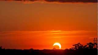 Partial Annular Solar Eclipse Timelapse 5/20/2012