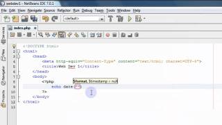 PHP Tutorial Video 11 - Dates