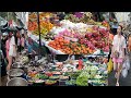 Cambodia Tour 2025 Vegetables, fruits, fish, meat, Orussey Market