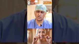 Should you Floss or Brush First?|Which is necessary-Dr.Manesh Chandra Sharma|Doctors' Circle #shorts