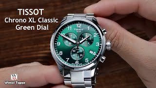 ชอบใหญ่ๆ หน้าปัดชัดๆ ต้องเรือนนี้! TISSOT CHRONO XL CLASSIC Green - Wimol Tapae