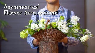 Asymmetrical Flower Arrangement