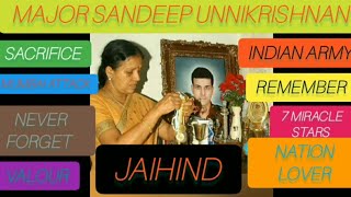 Major Sandeep UnniKrishnan