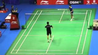 R16 - MS - Boonsak PONSANA vs WONG Wing Ki - 2013 Singapore Open