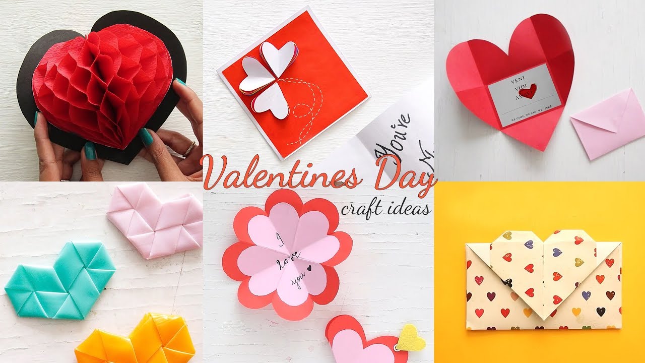 Valentines Day Craft Ideas | Valentines Day DIY | Handmade - YouTube