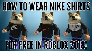 Comment Avoir Son Un T Shirt Nike Gratuit Sur Roblox - roblox trash gang t shirt