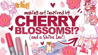 IT'S ALL TOO CUTE!! | Cherry Blossoms and Shiba Inus! | ZenPop! Stationery Unboxing
