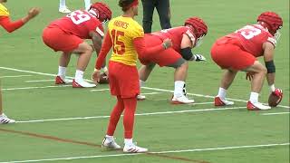 Extended highlights from the Kansas City Chiefs second full team practice of training camp