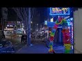 【4k】 ansan multicultural street gyeonggi do weekend night street