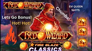 Red Wizard is Hot! Hot! ☄️🔥🔥 Bonus in Bonus! (Chumba Casino)