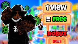 🔴 Donating Viewers In Pls Donate(Roblox Robux Live) | 💸 Pls Donate Live #shorts