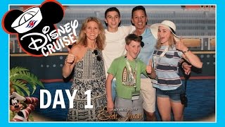 DISNEY CRUISE VACATION | DAY 1: ARRIVAL IN PUERTO RICO | Flippin' Katie