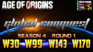 Age of Origins Global Conquest W30 W99 W143 W170