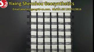 Asphalt Reinforcement Grids Fiberglass Mesh From YiXing Shenzhou Geosynthetics