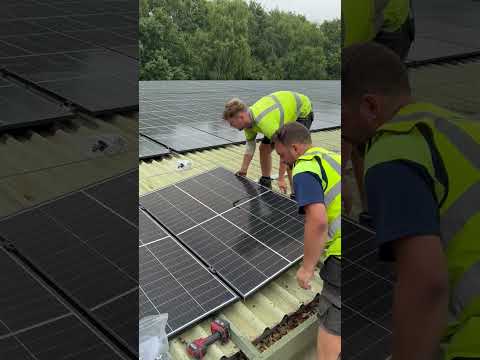 Installation of solar panels