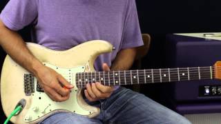 Journey - Natural Thing - Guitar Solo Lesson - Blues Rock Guitar Soloing