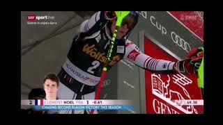Clement Noel - 1. Platz - Slalom Kranjska Gora 2021