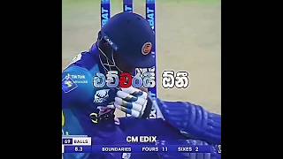 මතකද පැතුම් ගහපු ඒ ඉනිම #cricket