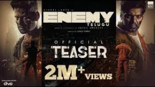 Enemy (Hindi) - Official Teaser | Vishal,Arya,Prakash Raj | Anand Shankar | Vinod | Thaman, Sam CS