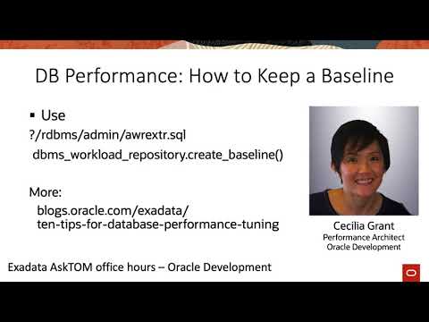 How to Keep a Baseline for Oracle Database Performance Tuning