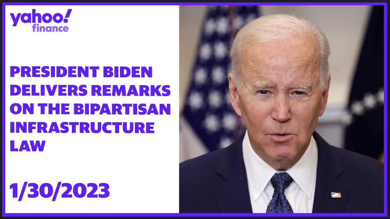 President Biden Delivers Remarks On The Bipartisan Infrastructure Law ...