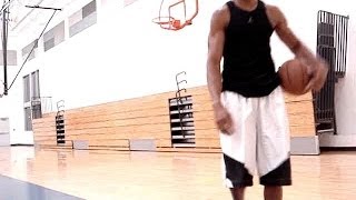 Slow-Mo Move- In & Out Crossover Quick-Behind Left Hand Layup | @DreAllDay