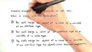 Drawable Equals New Rectangle - Intro to Java Programming