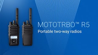 Motorola MOTOTRBO R5 Digital Two Way Radio