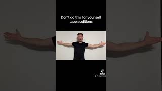 Actors! Don’t do this for your self tape audition. #selftapefail #selftape #selftapetips