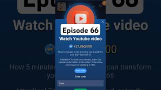 X Empire Episode 66 Code | X Empire YouTube Code Today | X Empire YouTube Code | Episode 66 Code