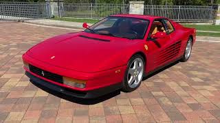 1988 Ferrari Testarossa in Pristine Condition - walkaround and startup