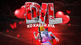 Dil Ko Karar Aaya❤ || [ Dil Ko Karar Aaya ] BGMI beatsync Montage