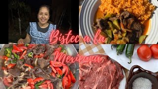 RECETA DE BISTEC A LA MEXICANA