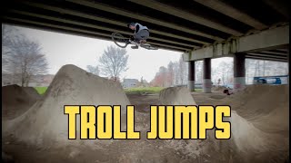 The Troll Jumps - Dirt Jumps under the bridge