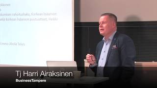 Rahoitusta vuodelle 2018: Avaussanat - Harri Airaksinen, Business Tampere