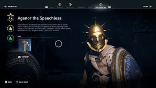 Assassin's Creed Odyssey - Agenor the Speechless (Lv. 12) (Hard)